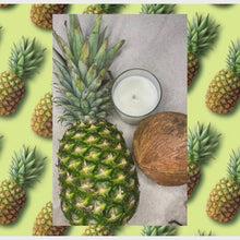 Load and play video in Gallery viewer, Fresh Pineapple 100% Soy Wax Candle

